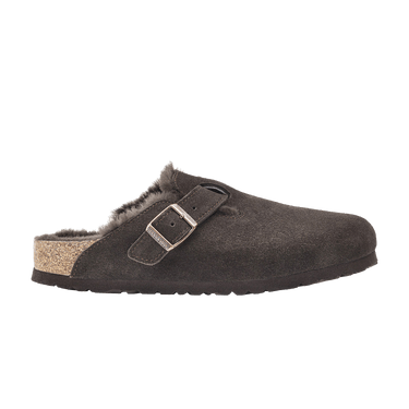 Birkenstock Boston Shearling Suede 'Mocha'