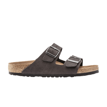 Birkenstock Arizona Vegan 'Desert Dust Black'