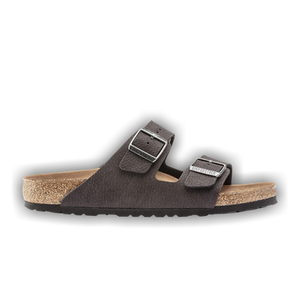 Birkenstock Arizona Vegan 'Desert Dust Black'