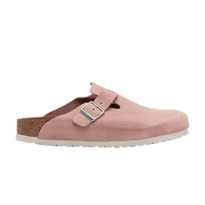Birkenstock Boston Soft Footbed Suede 'Pink Clay'