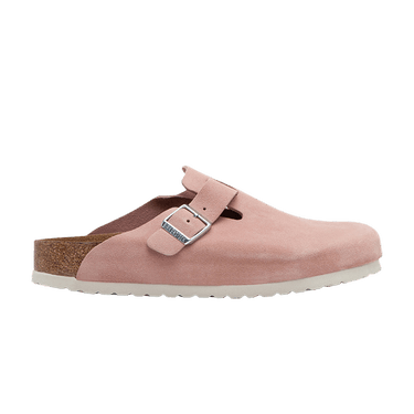 Birkenstock Boston Soft Footbed Suede 'Pink Clay'