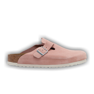 Birkenstock Boston Soft Footbed Suede 'Pink Clay'