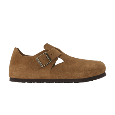 Birkenstock London Suede Leather 'Mink'
