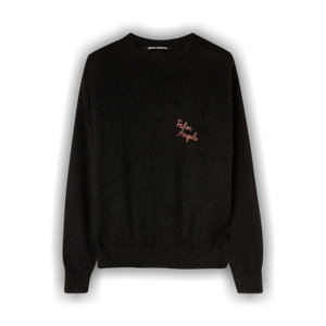 Palm Angels The Palm Sweater 'Black/Fuchsia'