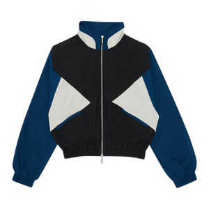 Rhude Color Blocked Track Jacket 'Black/Slate'