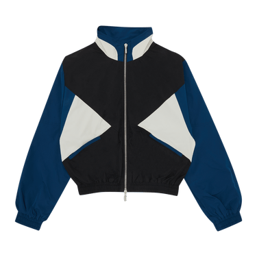 Rhude Color Blocked Track Jacket 'Black/Slate'