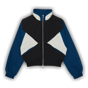 Rhude Color Blocked Track Jacket 'Black/Slate'