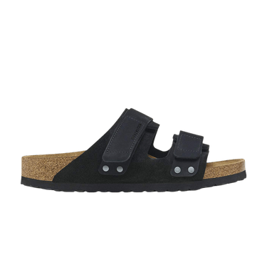 Birkenstock Uji Suede Sandal 'Black'