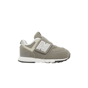 New Balance 574 New-B Hook & Loop Toddler 'Rain Cloud Silver Metallic'