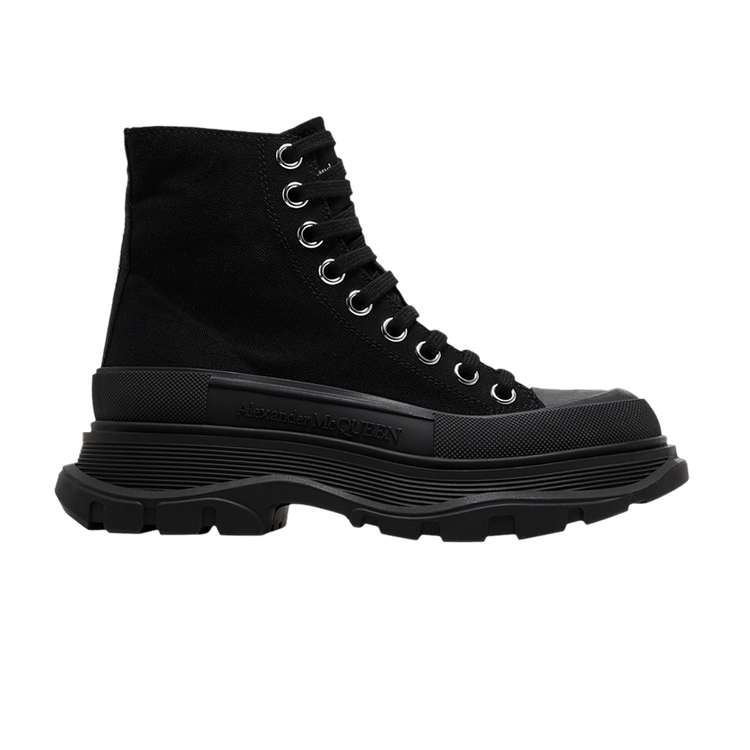 Alexander McQueen Wmns Tread Slick Boot 'Black' 697080 W4MV2 1000