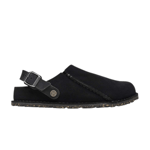 Birkenstock Lutry Suede Sandal 'Black'