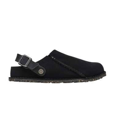 Birkenstock Lutry Suede Sandal 'Black'