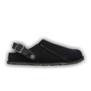 Birkenstock Lutry Suede Sandal 'Black'