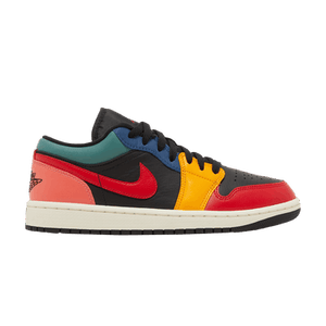 Wmns Air Jordan 1 Low SE 'Black Multi-Color'