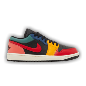 Wmns Air Jordan 1 Low SE 'Black Multi-Color'