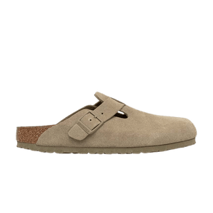 Birkenstock Boston Suede Leather 'Faded Khaki'