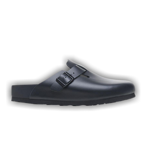Birkenstock Boston Smooth Leather Narrow 'Black'