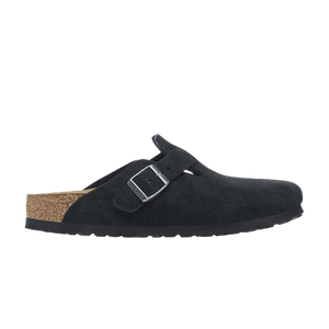 Birkenstock Boston Suede 'Black'
