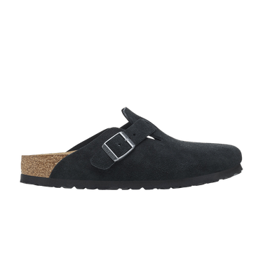 Birkenstock Boston Suede 'Black'