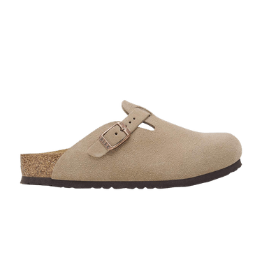 Birkenstock Boston Suede Kids 'Taupe'