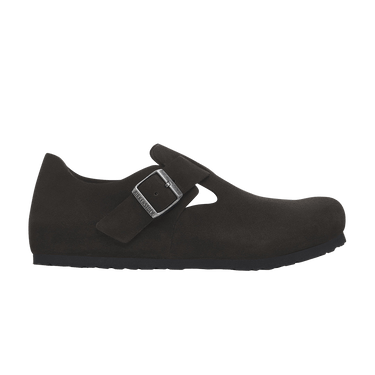 Birkenstock London Suede Leather 'Black'