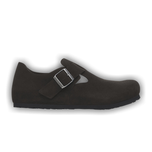 Birkenstock London Suede Leather 'Black'