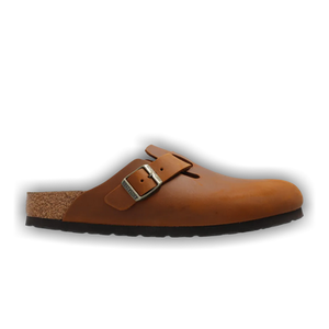 Birkenstock Wmns Boston Oiled Leather 'Cognac'