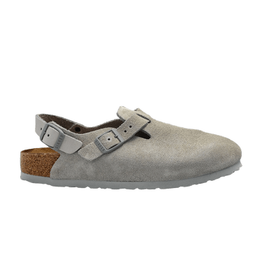 Birkenstock Tokio Suede 'Stone Coin'