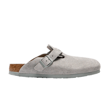 Birkenstock Boston Suede Leather 'Pure Sage'