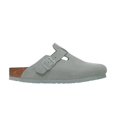 Birkenstock Wmns Boston Suede Leather 'Pure Sage'