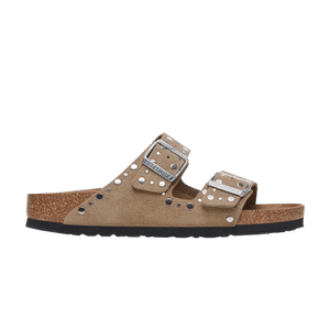 Birkenstock Wmns Arizona Rivet Suede Narrow 'Taupe'