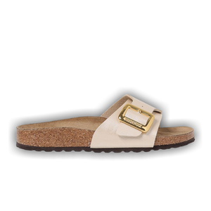 Birkenstock Wmns Catalina Luxe Buckle 'Graceful Pearl White'