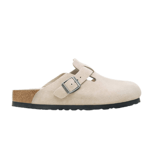 Birkenstock Boston Soft Footbed Suede 'Oyster'