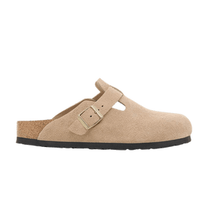 Birkenstock Boston Soft Footbed Suede Narrow 'Sandcastle'