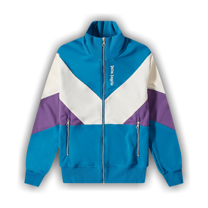 Palm Angels V Colorblock Track Jacket 'Cobalt/Blue'