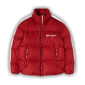 Palm Angels Classic Track Down Jacket 'Red/White'