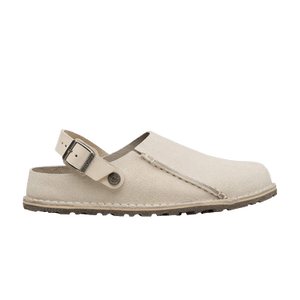 Birkenstock Lutry Suede Sandal 'Oyster'