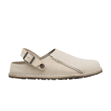Birkenstock Lutry Suede Sandal 'Oyster'