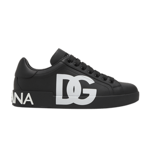 Dolce & Gabbana Portofino Low 'DG Logo Print - Black White'