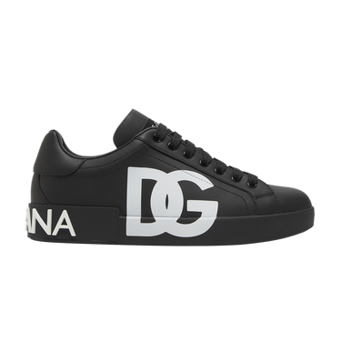 Dolce & Gabbana Portofino Low 'DG Logo Print - Black White'