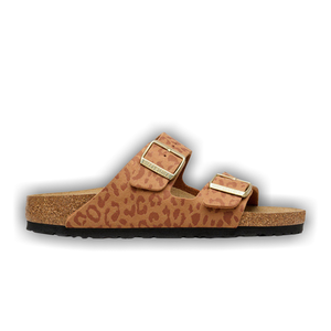 Birkenstock Wmns Arizona Synthetic Sandal 'Leopard Pecan'
