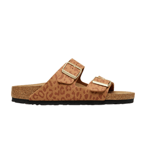 Birkenstock Wmns Arizona Synthetic Sandal 'Leopard Pecan'