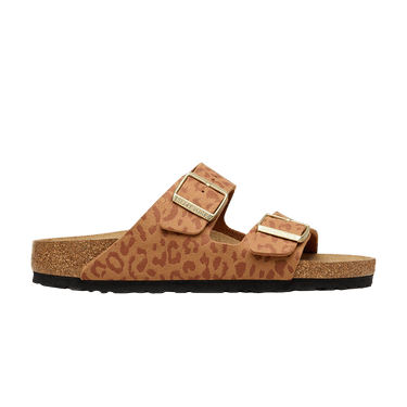 Birkenstock Wmns Arizona Synthetic Sandal 'Leopard Pecan'