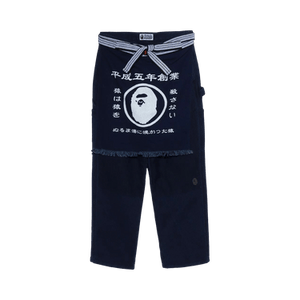 BAPE Sashiko Painter Pants 'Indigo'