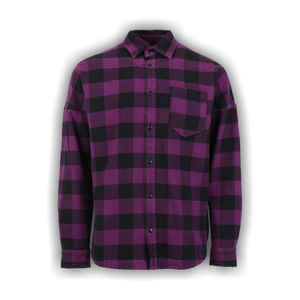 Palm Angels Classic Logo Overshirt 'Purple/White'