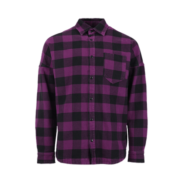Palm Angels Classic Logo Overshirt 'Purple/White'