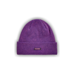 Pleasures Impact Logo Beanie 'Purple'