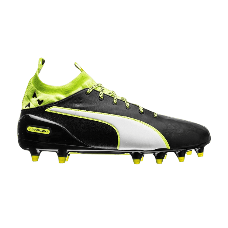 Puma Evotouch 1 FG 'Black Safety Yellow' 103672 01