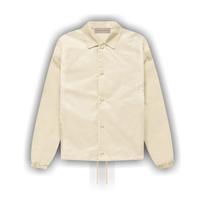 Fear of God Essentials Kids Nylon Coaches Jacket 'Egg Shell'