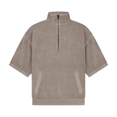 Fear of God Essentials Velour Mockneck 'Desert Taupe'